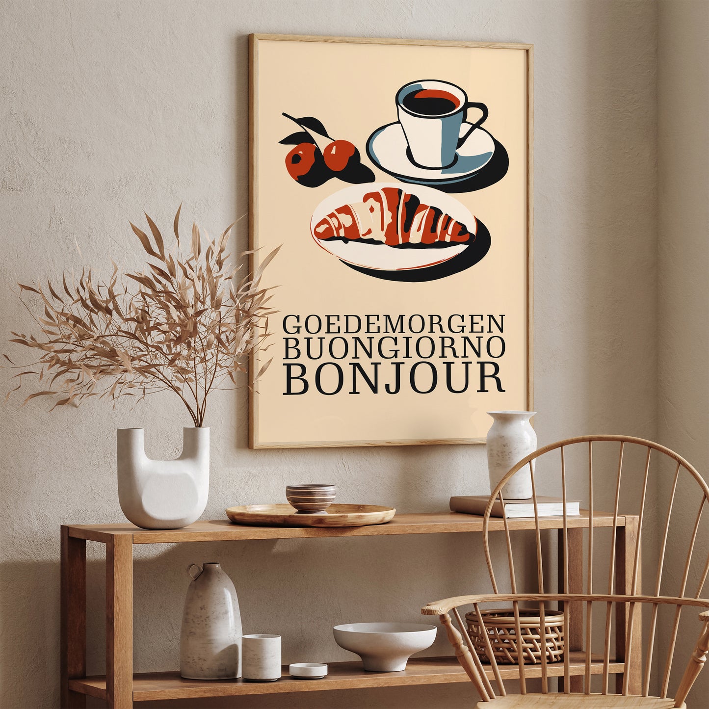 Good Morning Breakfast Art Print