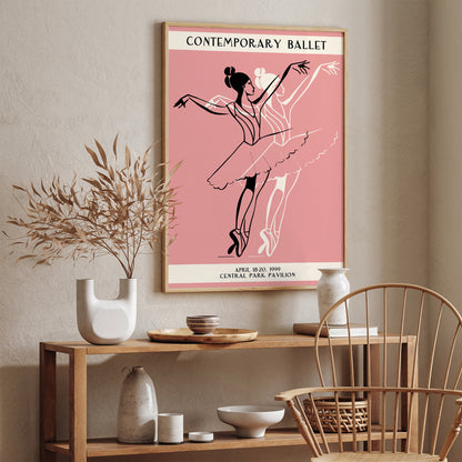 Contemporary Ballet Poster 1999