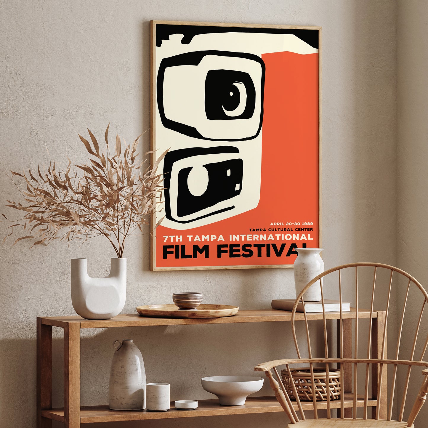 7th Tampa Film Festival Retro Poster