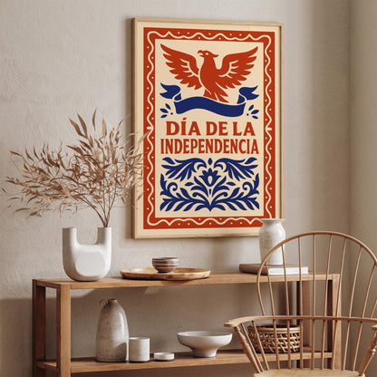 Día de la Independencia Print - Mexico Wall Decor