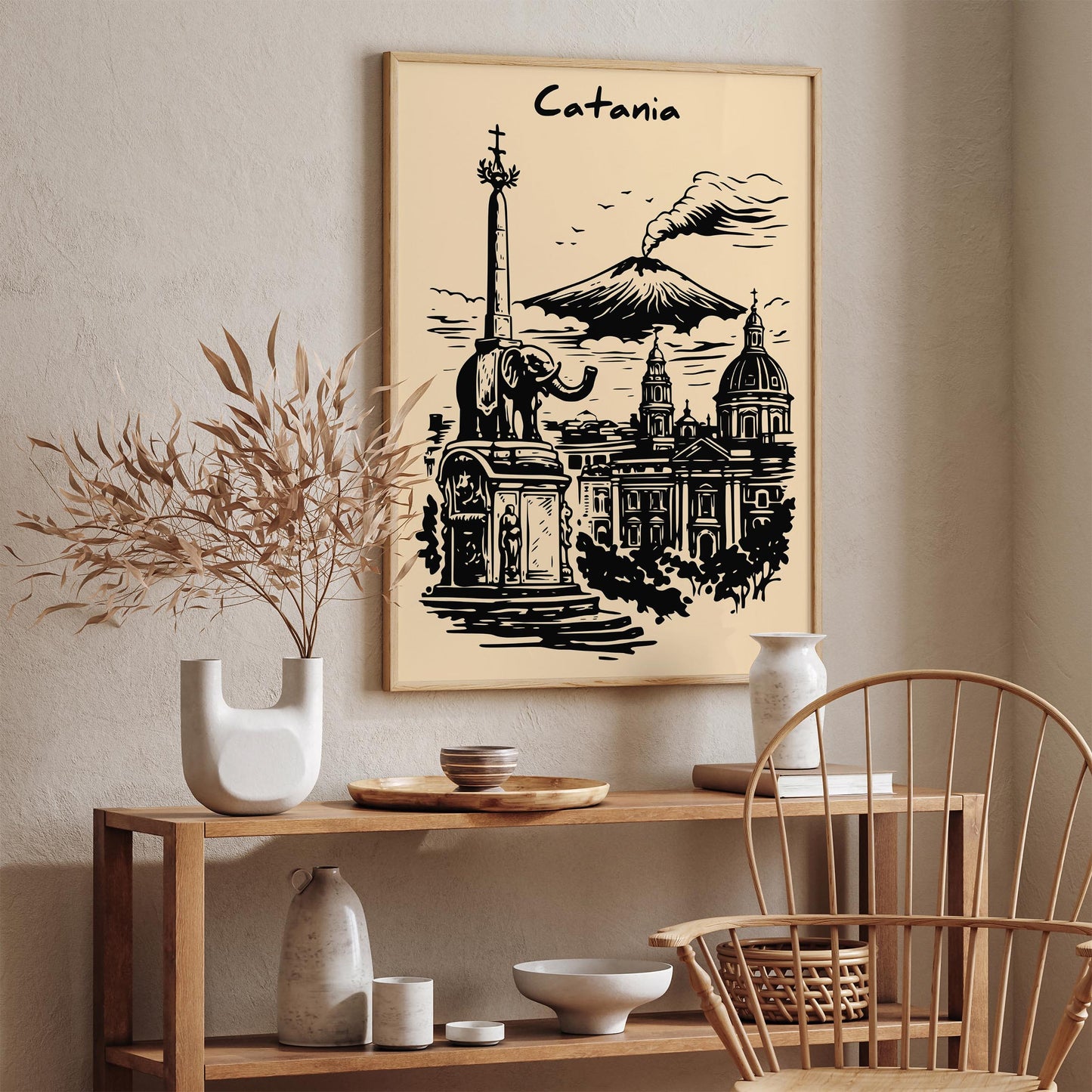 Catania Sicily Wall Art Print