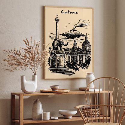 Catania Sicily Wall Art Print
