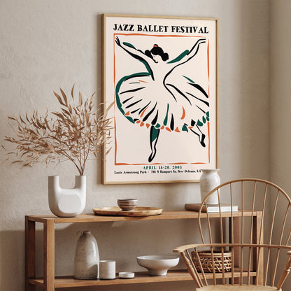 Jazz Ballet Festival - New Orleans Poster