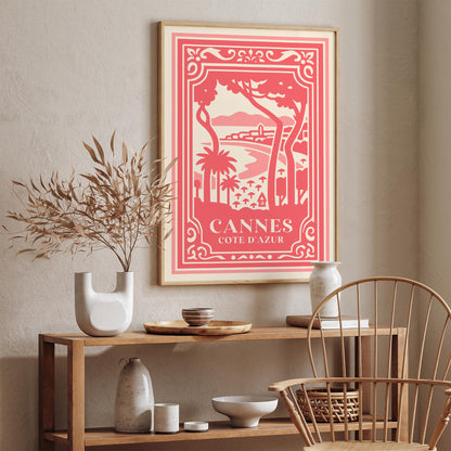 Cannes Cote d Azur Poster