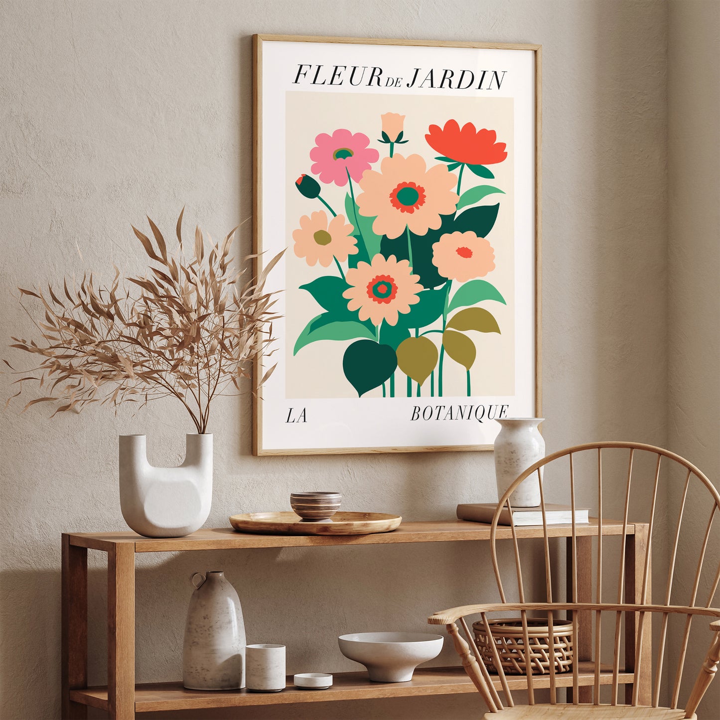 French Style Floral Art Print