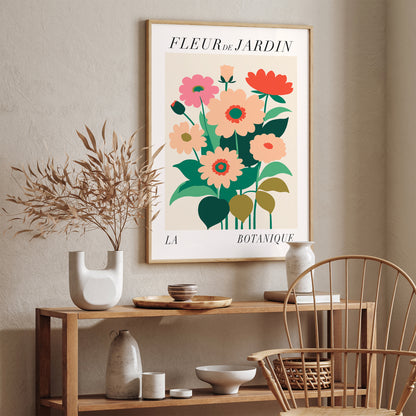 French Style Floral Art Print