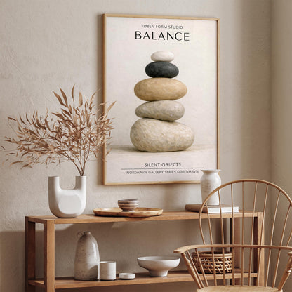 Balance Nordic Design Poster
