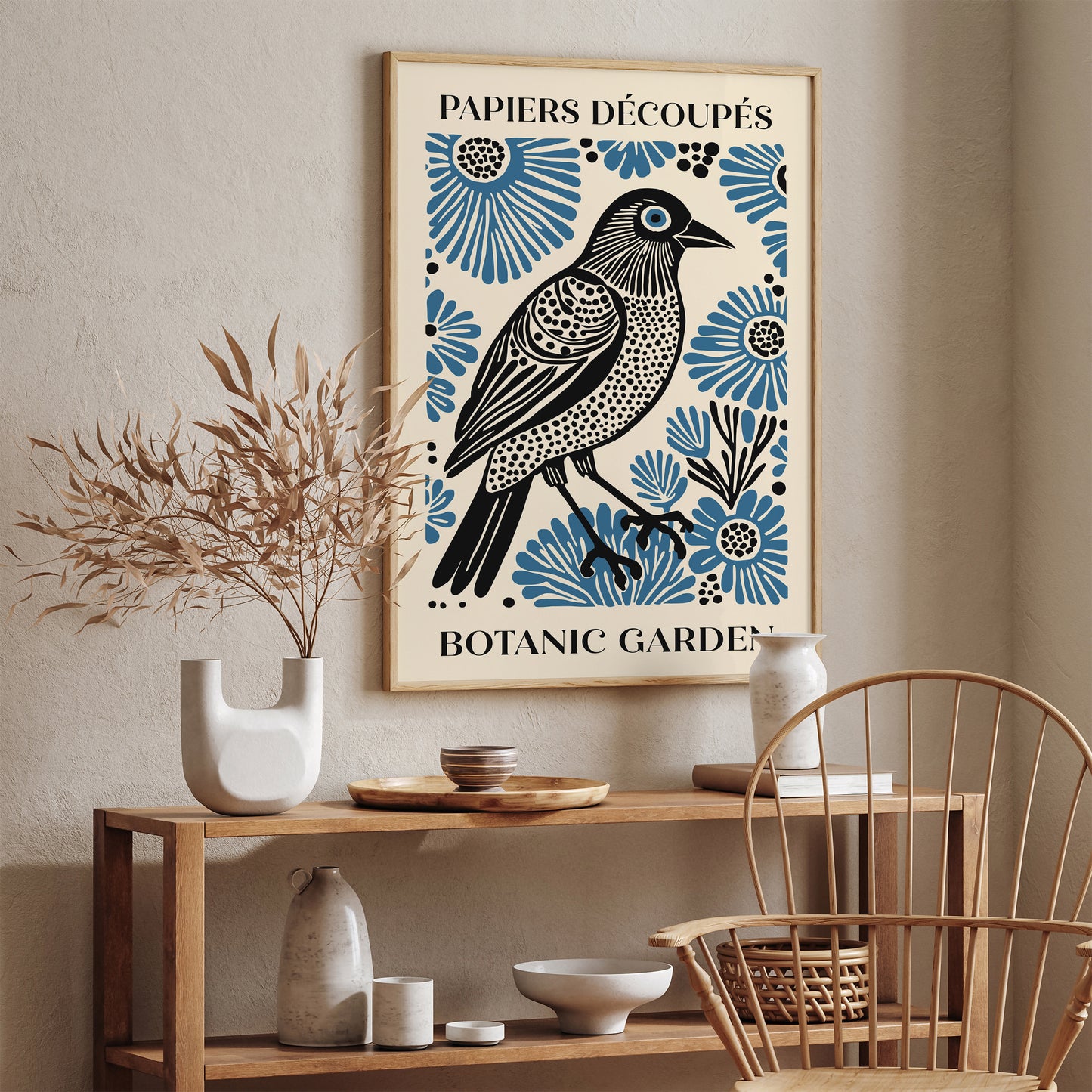 Botanic Garden Bird Art Print 2024