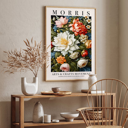 William Morris Vintage Floral Poster