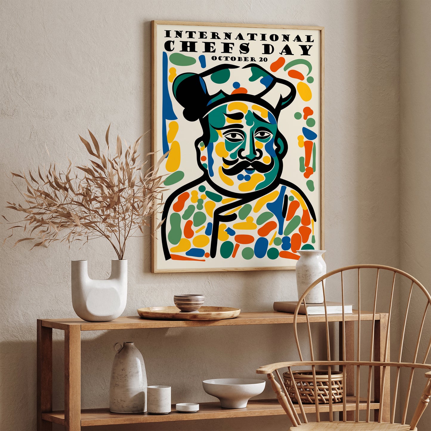 Honoring Culinary Masters Chefs Day Art Print