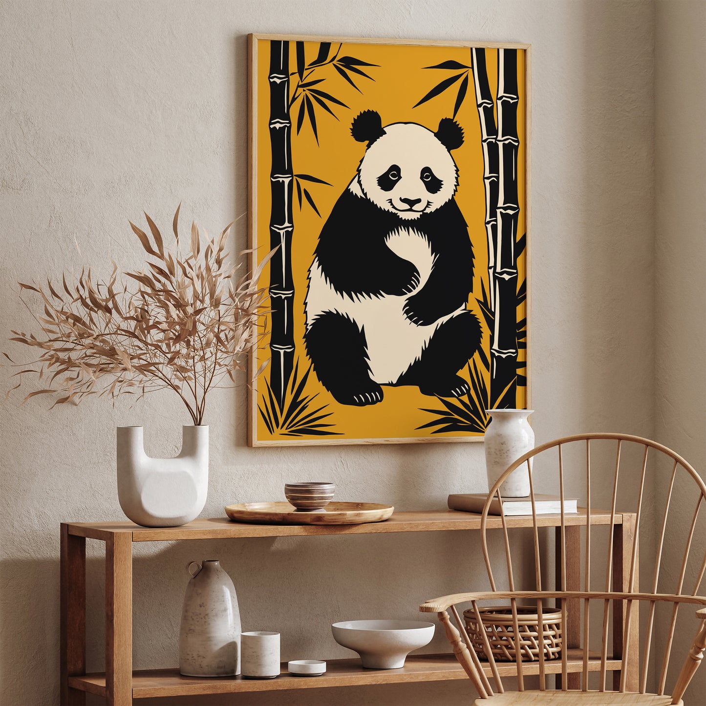 Giant Panda Art Print