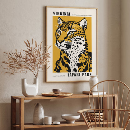 Virginia Safari Park Travel Poster