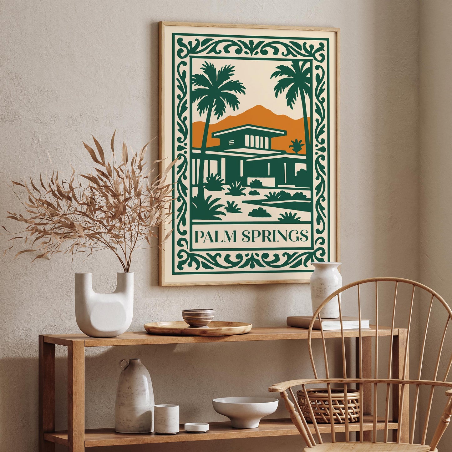 Palm Springs Kaufmann Desert House Poster