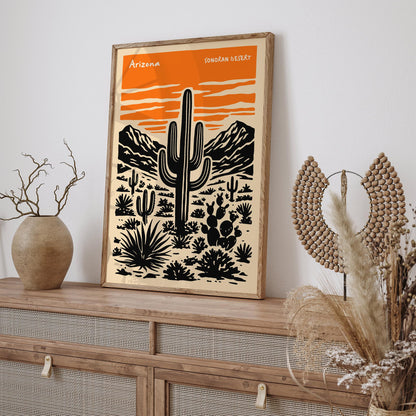 Arizona Sonoran Desert Poster