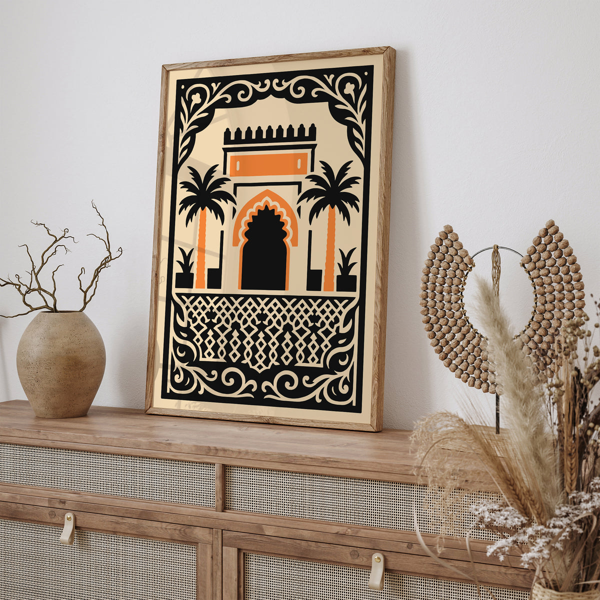 Morocco Architecture Poster
