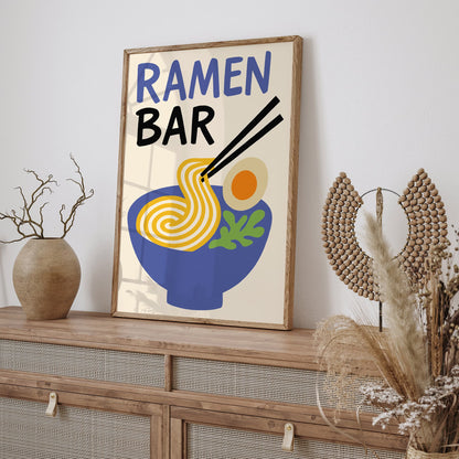 Ramen Bar Japanese Food Art Print