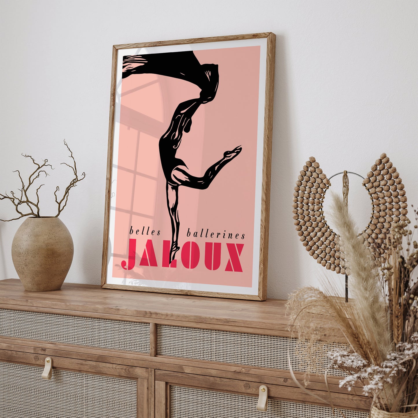 French Ballerina Vintage Poster