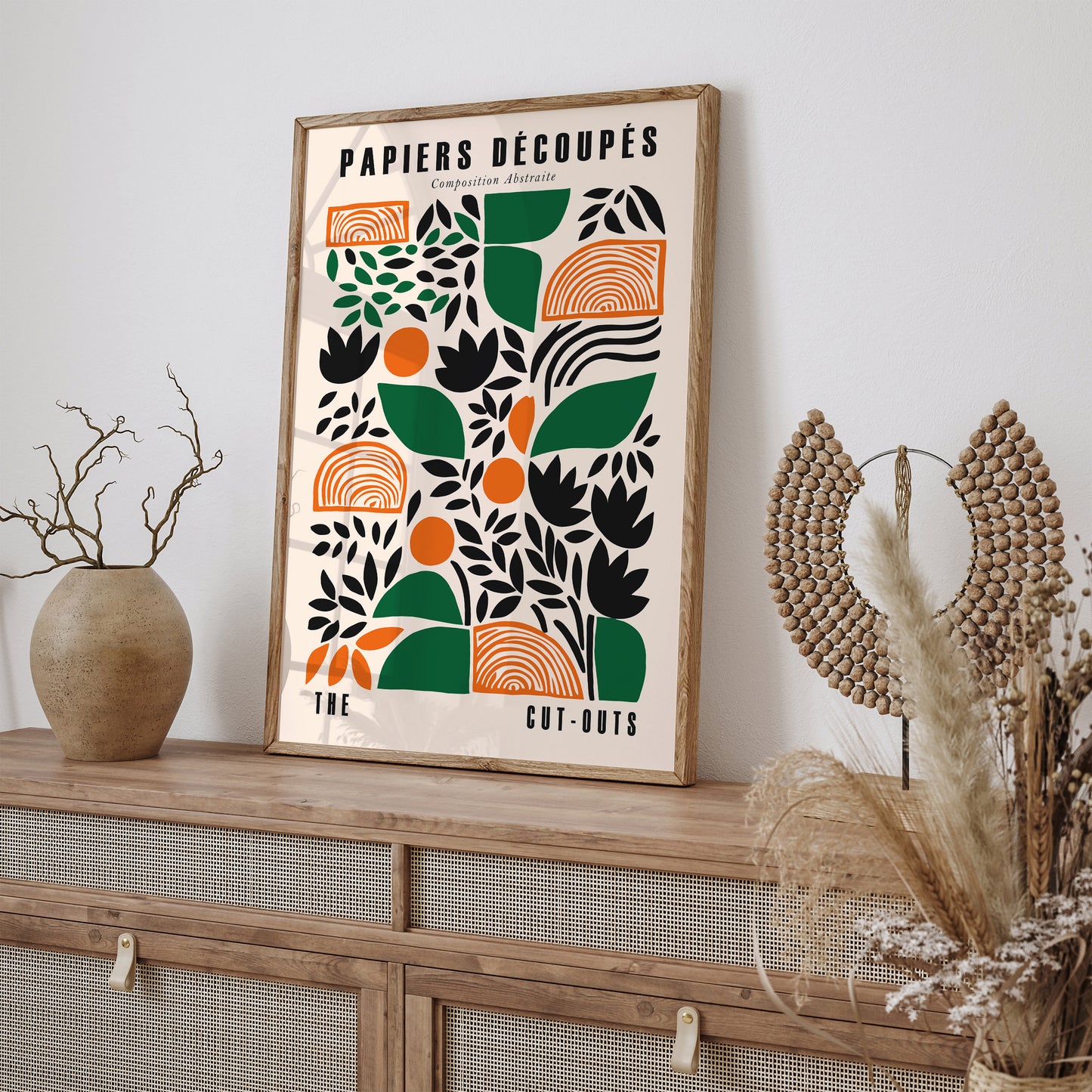 Papiers Decoupes Retro Wall Art