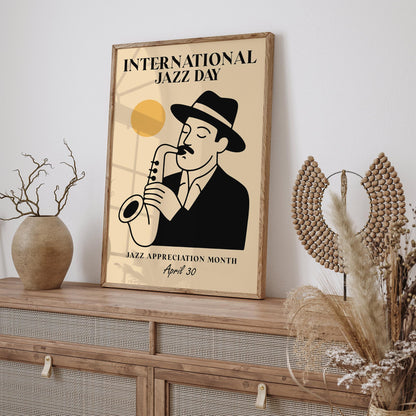International Jazz Day 30 April Poster