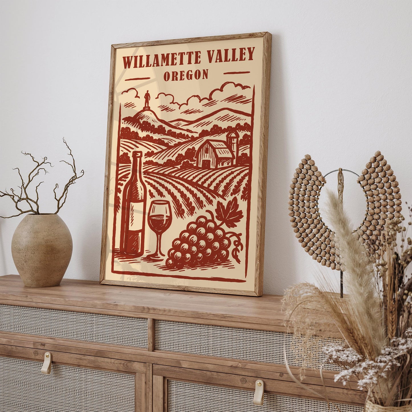 Willamette Valley Oregon Poster