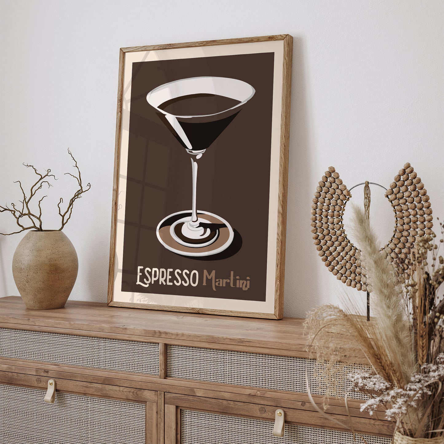 Espresso Martini Classy Wall Art Print