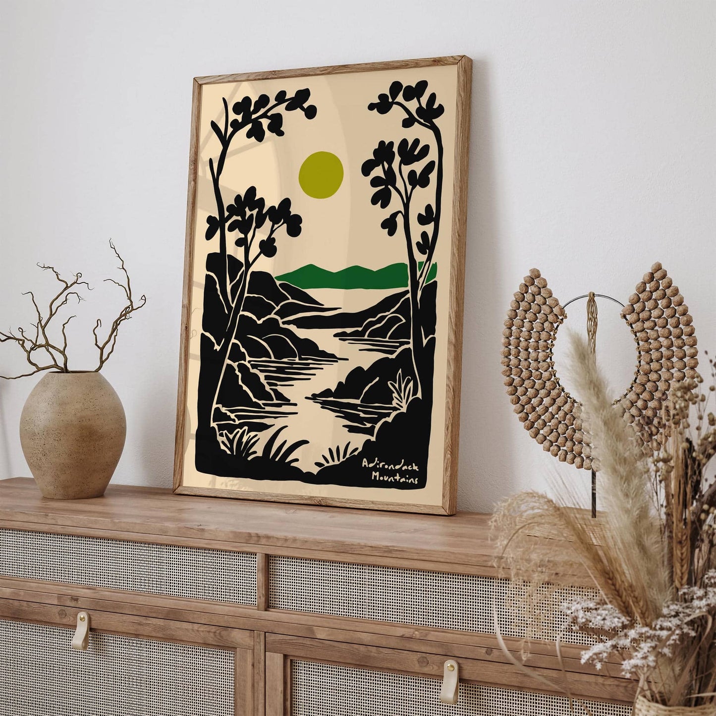 Adirondack Mountains Travel Poster