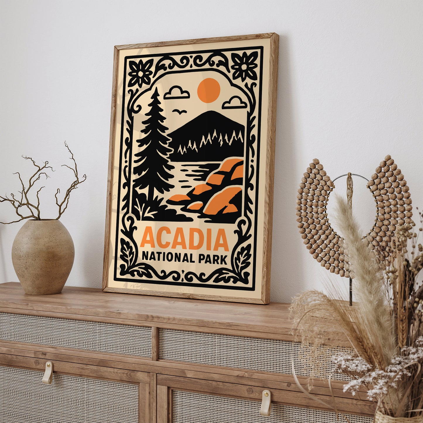 Acadia National Park Poster - Travel Art Print
