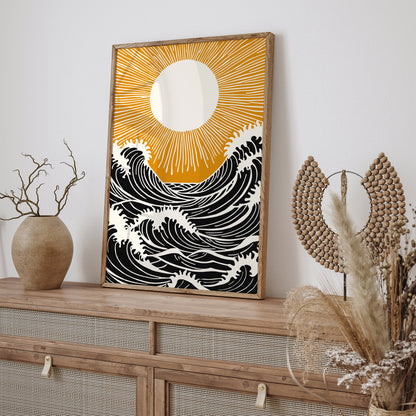 Yellow Sunshine Wall Art 2024