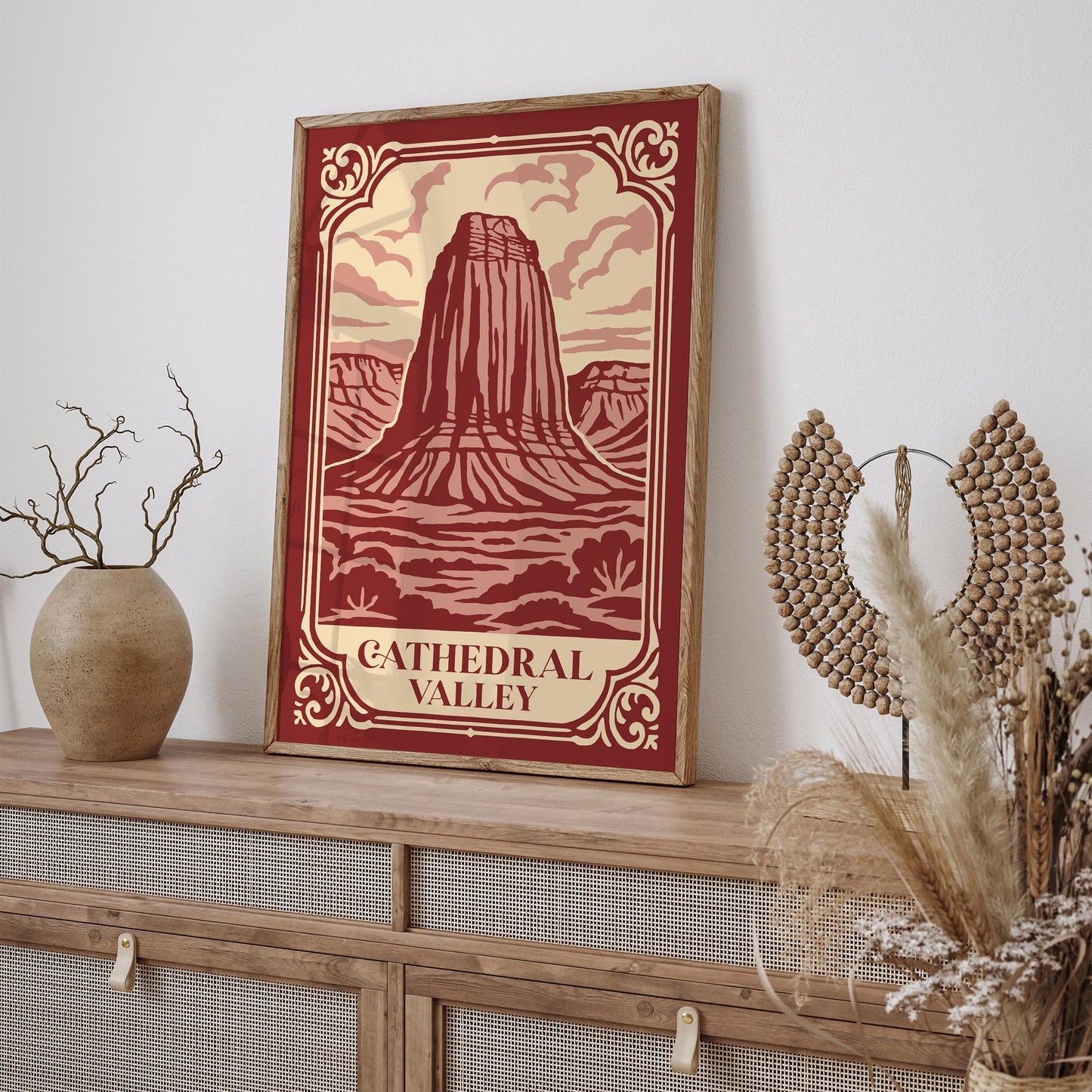 Cathedral Valley, Capitol Reef National Park, Utah Poster