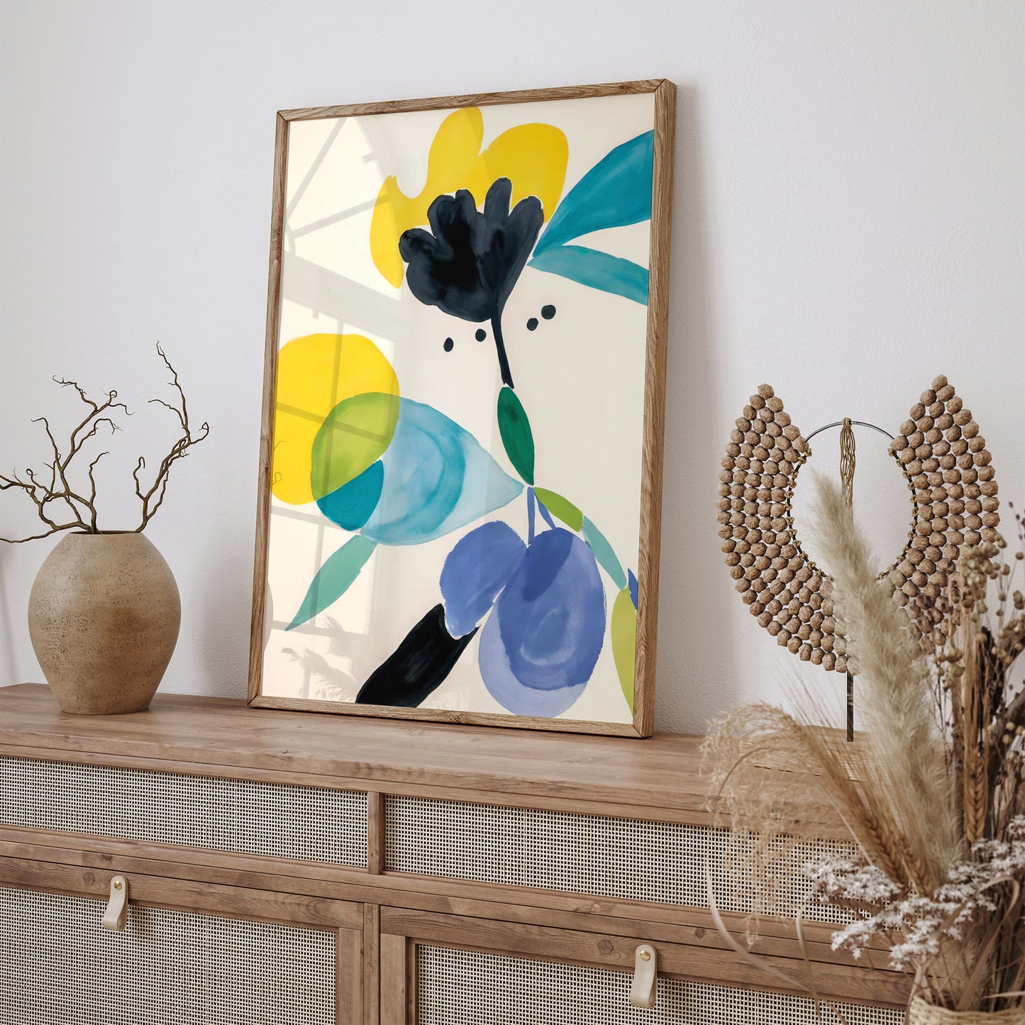 Modern Minimalist Flower Art Print