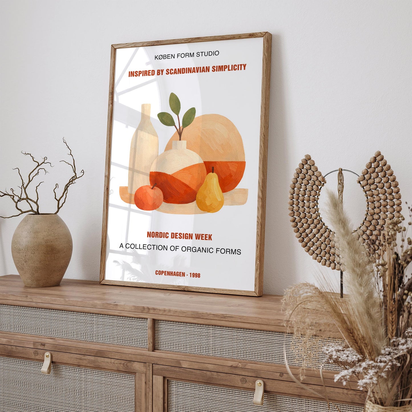 Scandinavian Simplicity Exhibition Poster