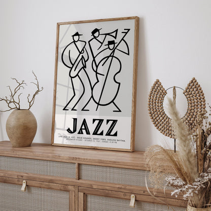 Jazz Concert Poster - Greenwich Village Music Art Print