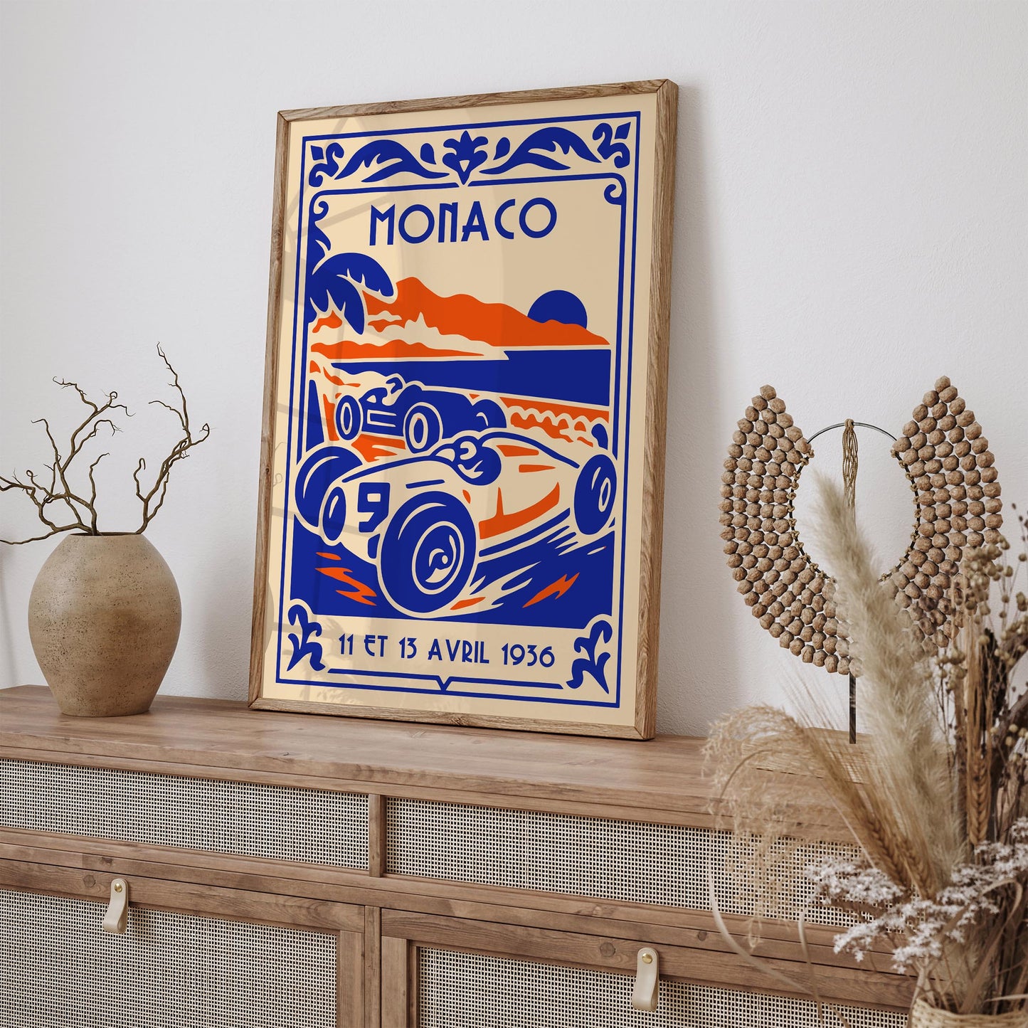 Grand Prix of Monaco 1936 Poster