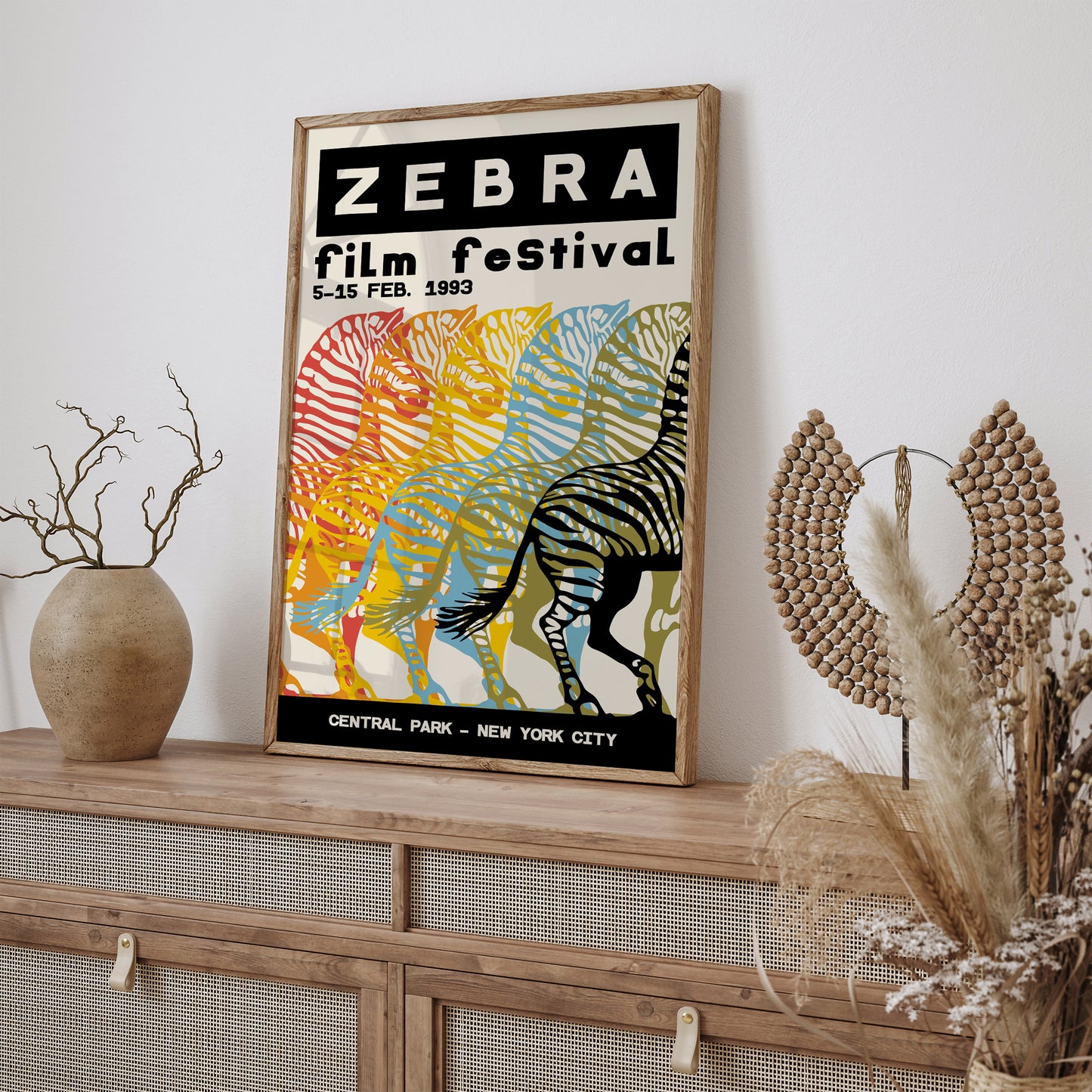 Zebra Film Festival - NYC Advertising Poster