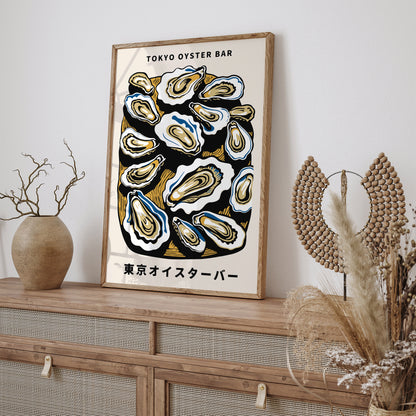 Tokyo Oyster Bar Japanese Poster