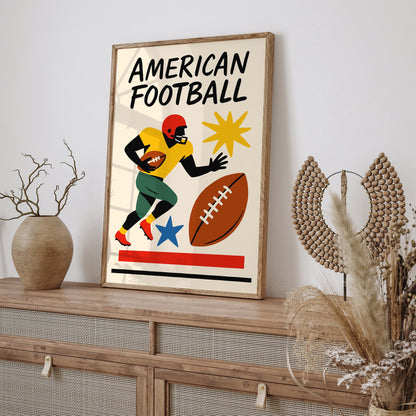 American Football Poster