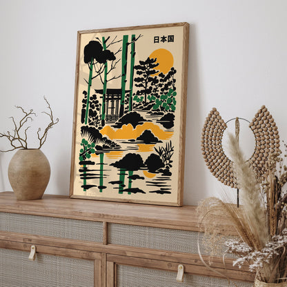 Japan Travel Scenic Poster