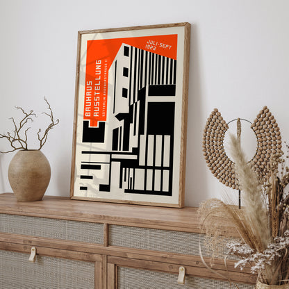 Modern Bauhaus Exhibition Print 2024