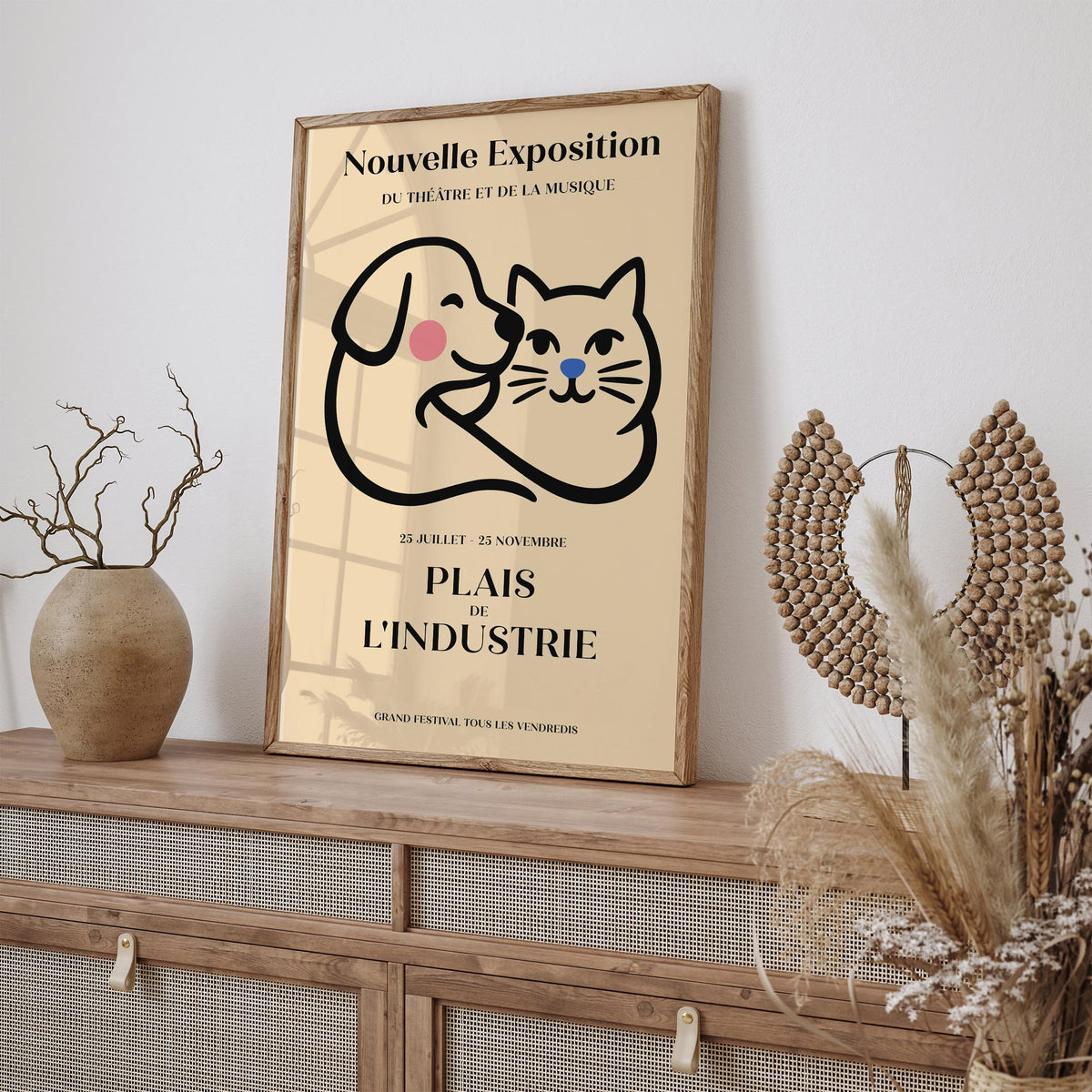 French Exhibition Poster