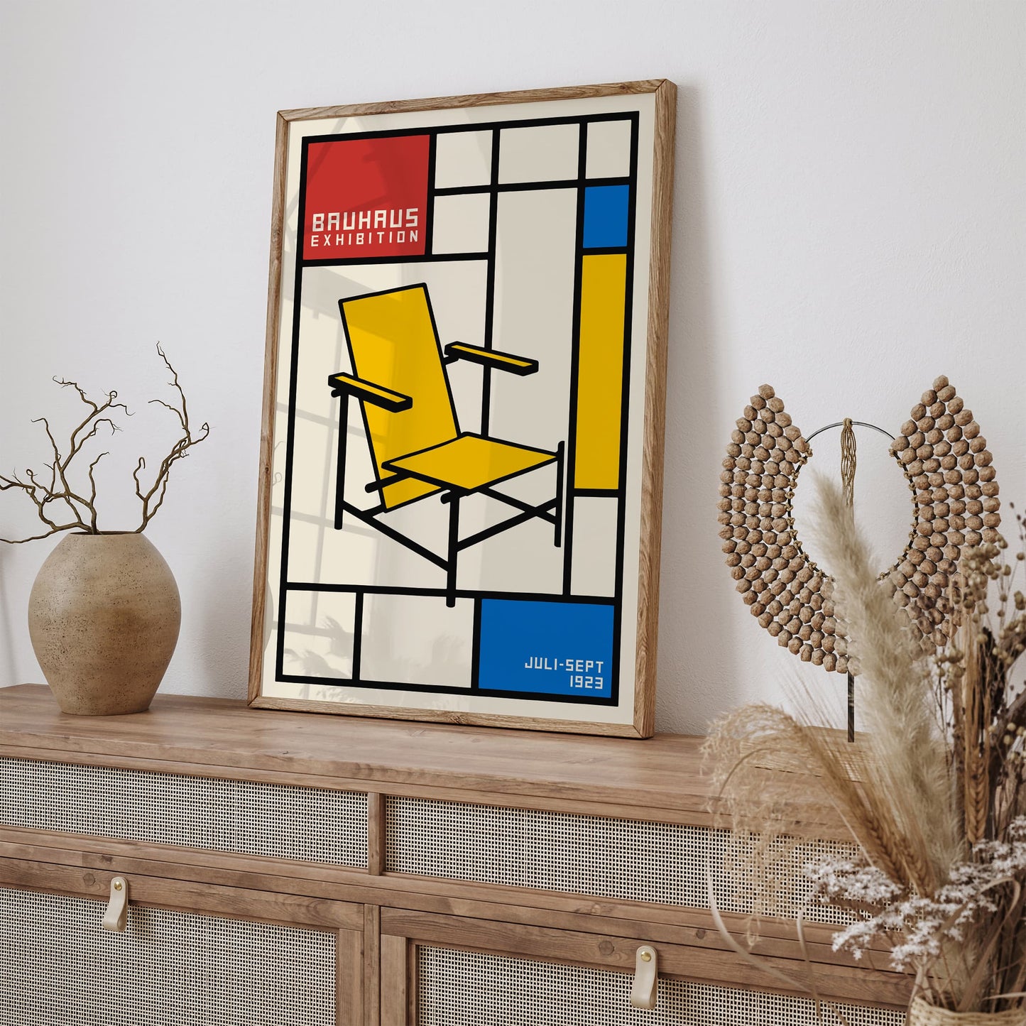 Bauhaus Exhibition Chair Poster