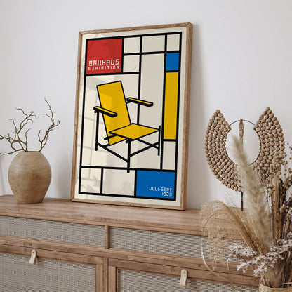 Bauhaus Exhibition Chair Poster