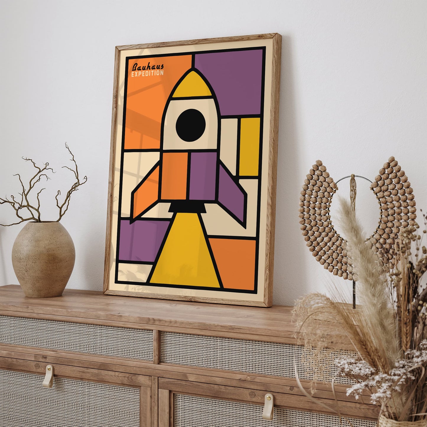 Bauhaus Space Explorer Expedition Art Print