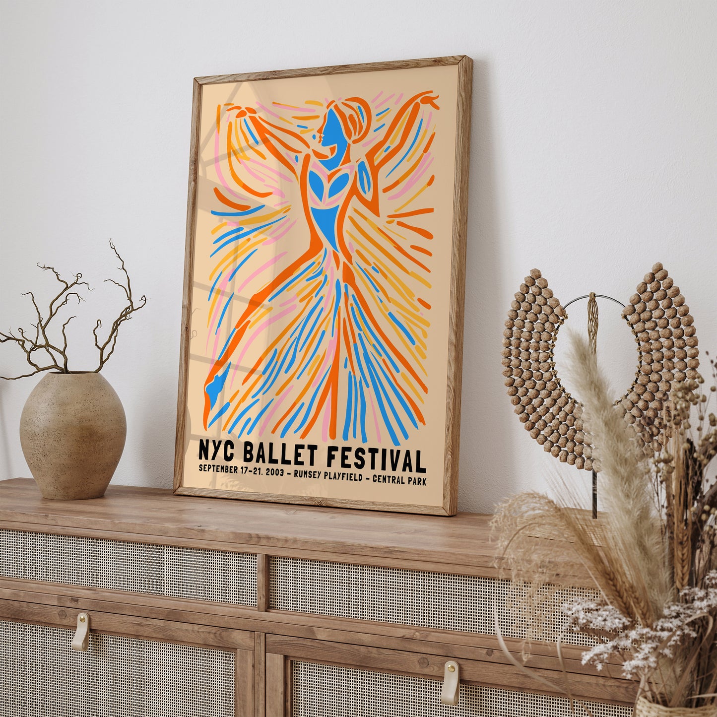 NYC Ballet Festival - 2003 Contemporary Poster