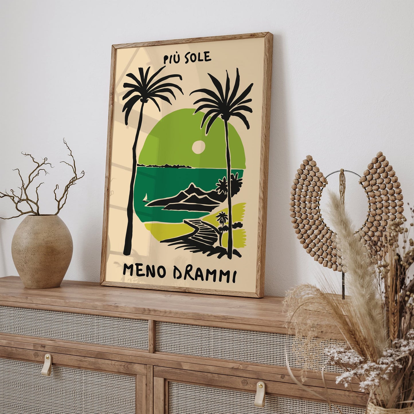 PIÙ SOLE, MENO DRAMMI Poster