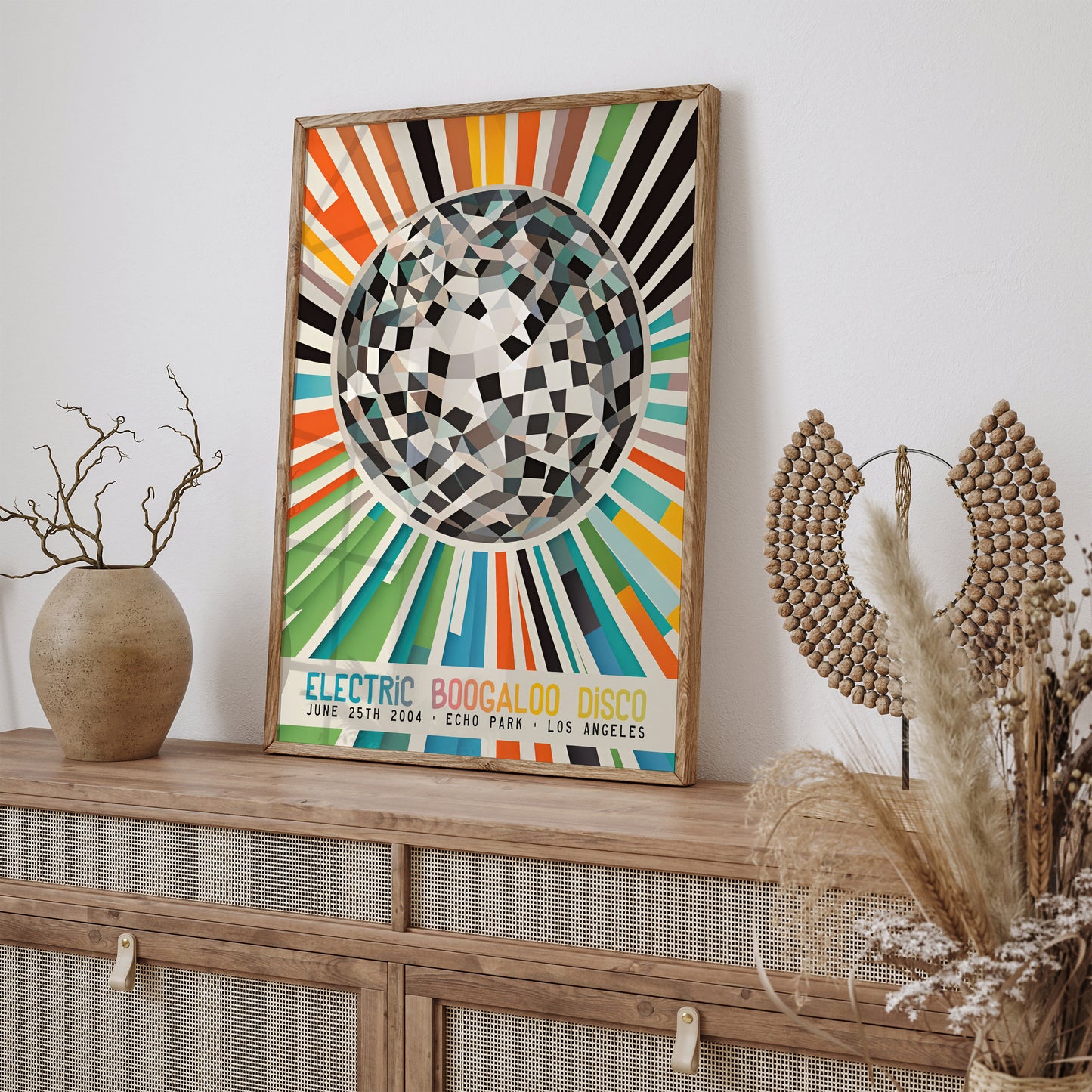 Electric Boogaloo Disco 70s Art Print