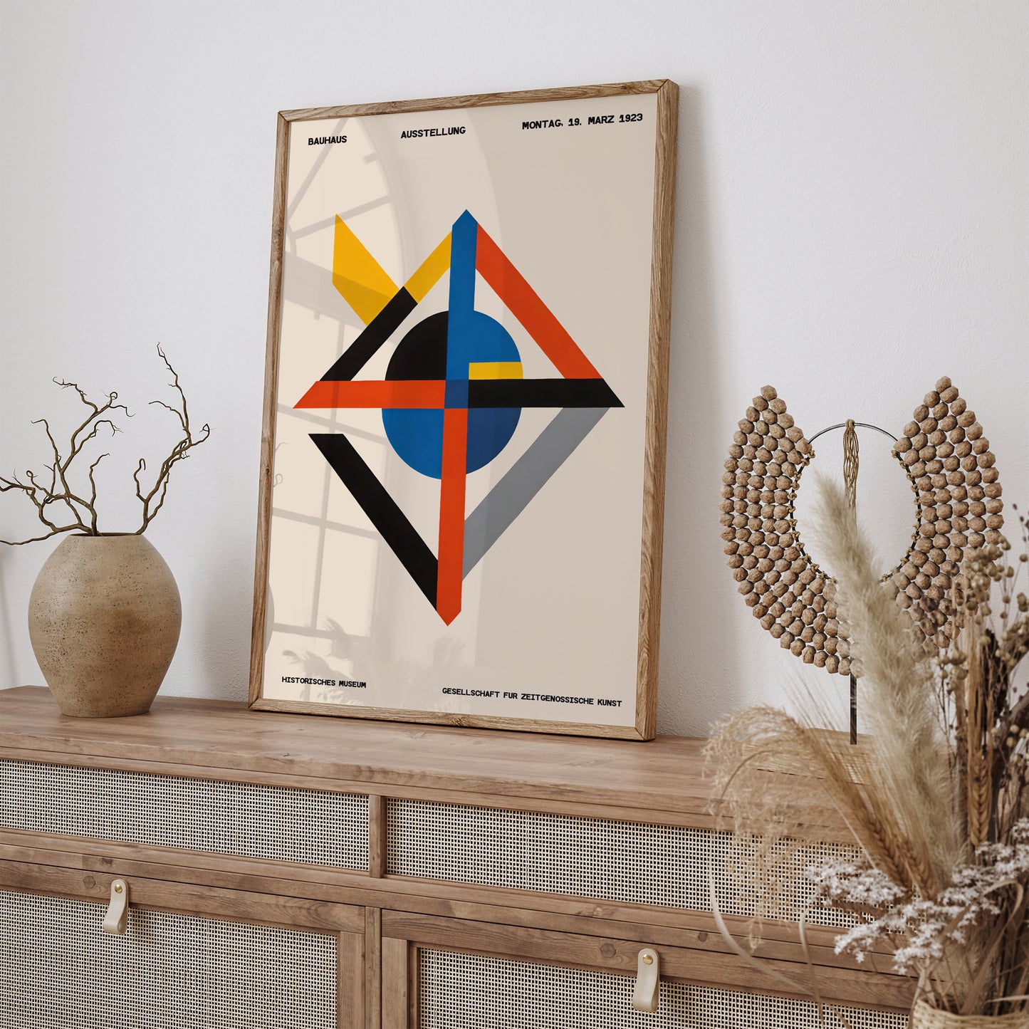 Bauhaus Exhibition Museum Poster