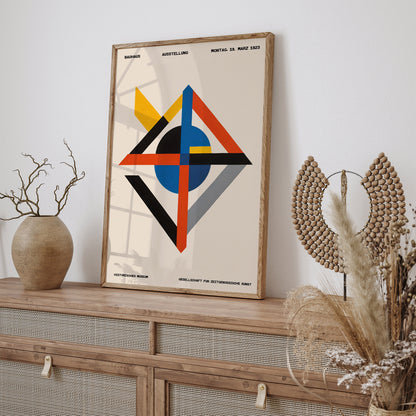 Bauhaus Exhibition Museum Poster