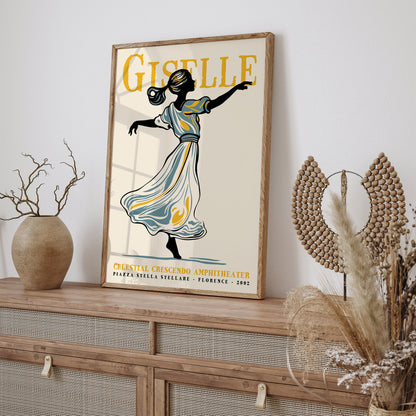 Giselle 2002 Ballerina Retro Prints