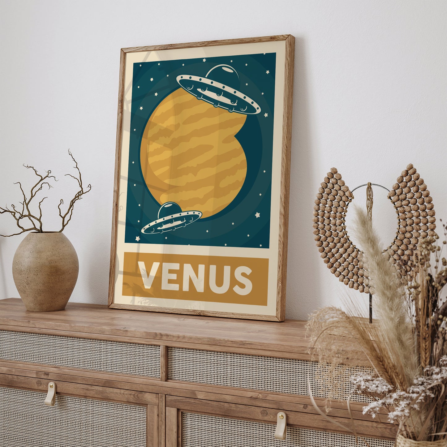 Venus Planet Space Poster