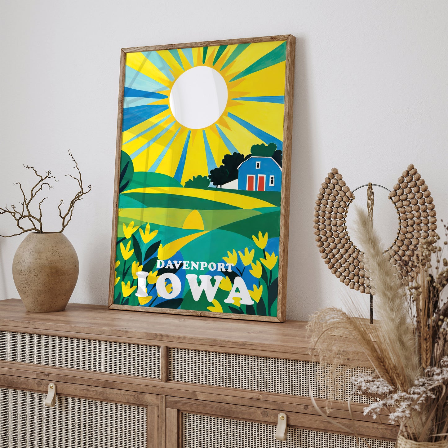 Iowa's Hidden Gems Art Poster